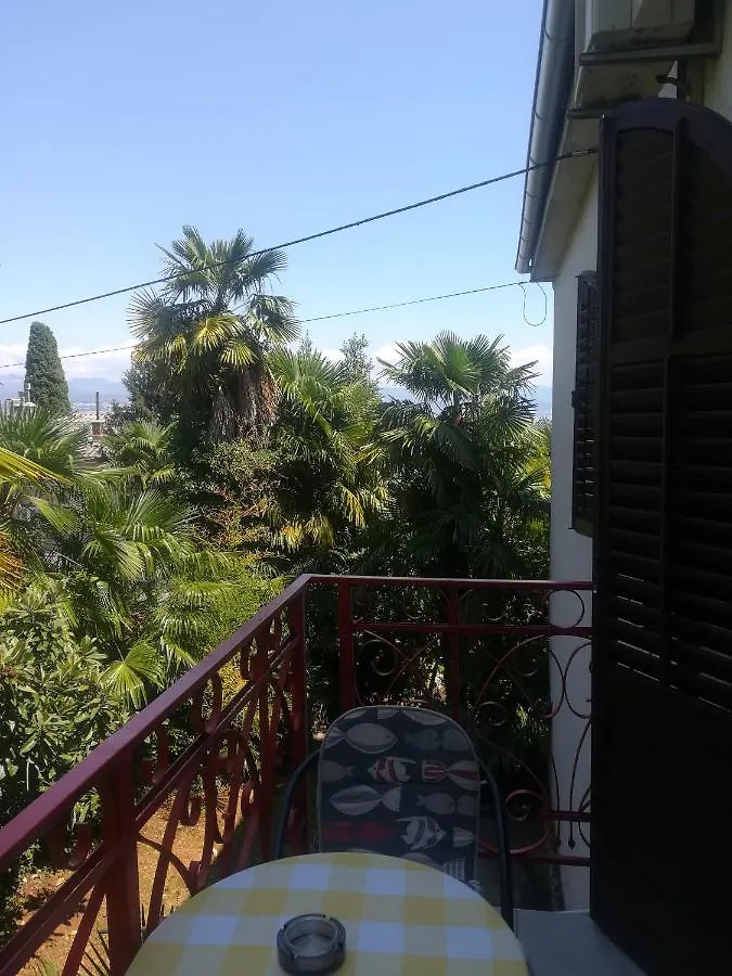 Romantic Room With Balcony Lovran Guest house